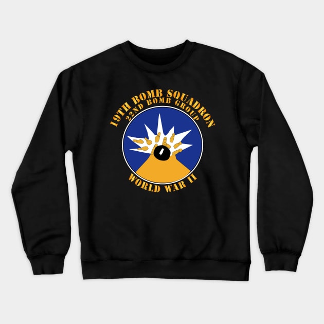 19th Bomb Squadron, 22nd Bomb Group -  WWII Crewneck Sweatshirt by twix123844